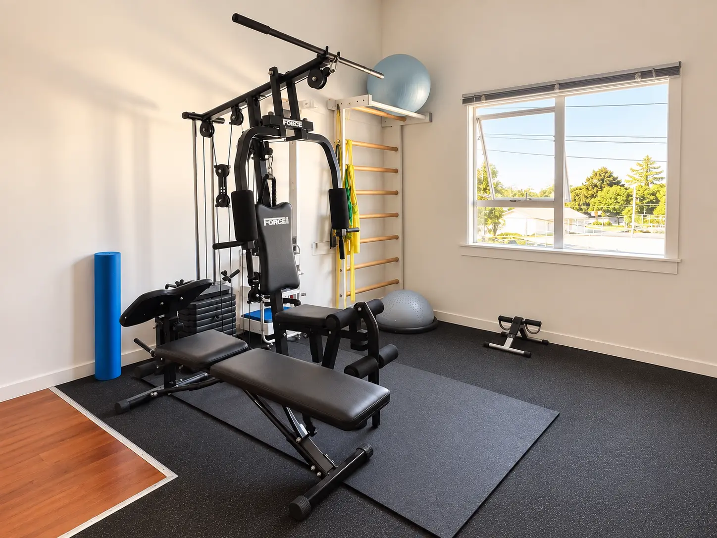 Acumedics gym and strength training area