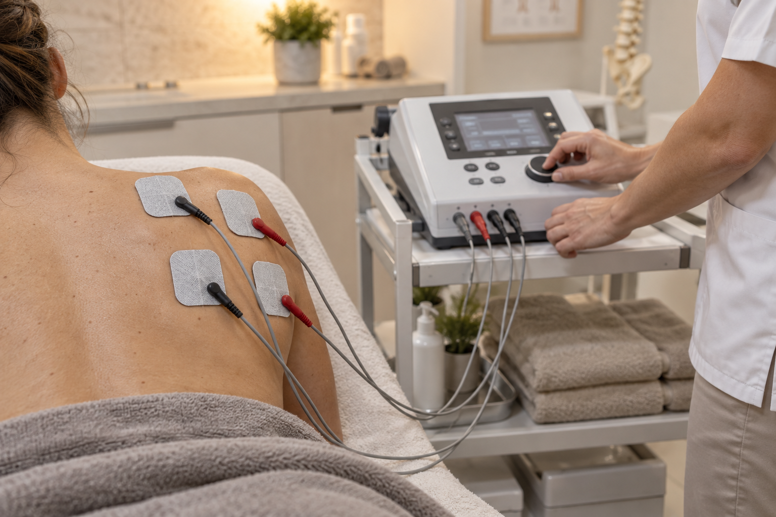 Interferential therapy treatment